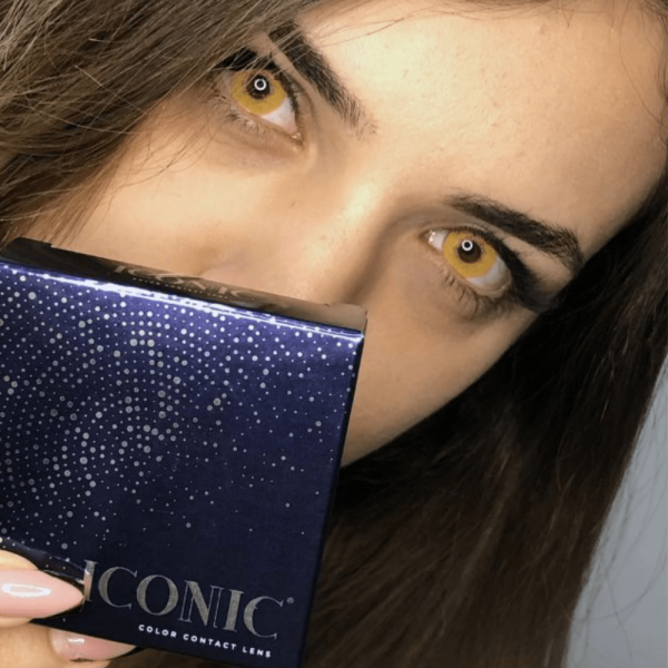 iconic yellow lens
