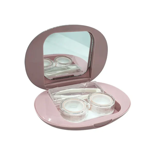 lens kabı iconic oval pembe kutu içi
