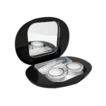 lens kabı iconic oval siyah kutu içi
