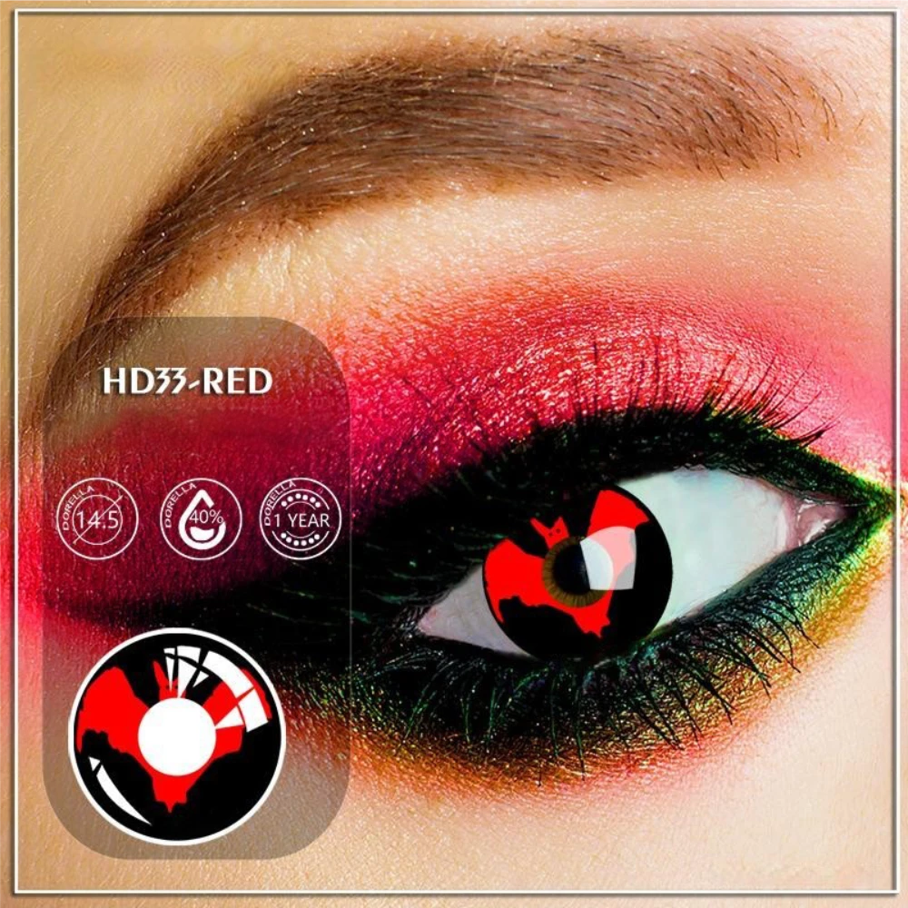 red bat yıllık renkli lens red bat yıllık renkli lens