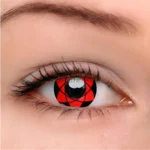 red hexagram yıllık renkli lens