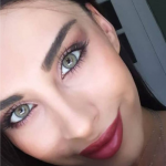 labella smoky real hareli yıllık lens -4