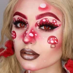 red kırmızı renkli yıllık lens-2
